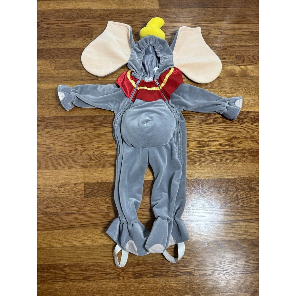 Disney Store Dumbo Plush Costume 6- 12 Month Toddler Halloween Costume Elephant